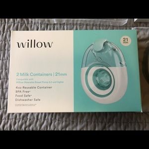 Willow milk containers